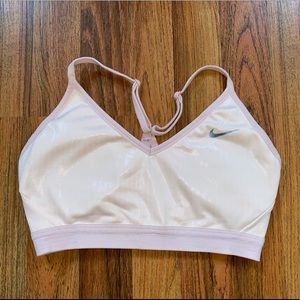 Nike Indy bra size M, sparkly pink, rare